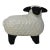 Grand Showroom Scale Global Views "Julia Knight" Ceramic Sheep - 14" For Sale