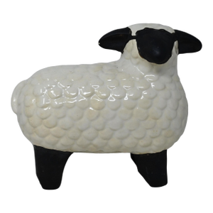 Grand Showroom Scale Global Views "Julia Knight" Ceramic Sheep - 14"