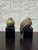 Vintage Sculptural Brass Bird Bookends on Black Bases, Pair For Sale - Image 11 of 12