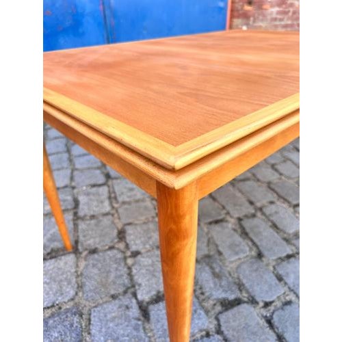 Extendable Beech Dining Table from Alma Tische For Sale - Image 9 of 11