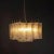 1950s Large Vintage Cast Glass Square Pendant, 1950s For Sale - Image 5 of 13