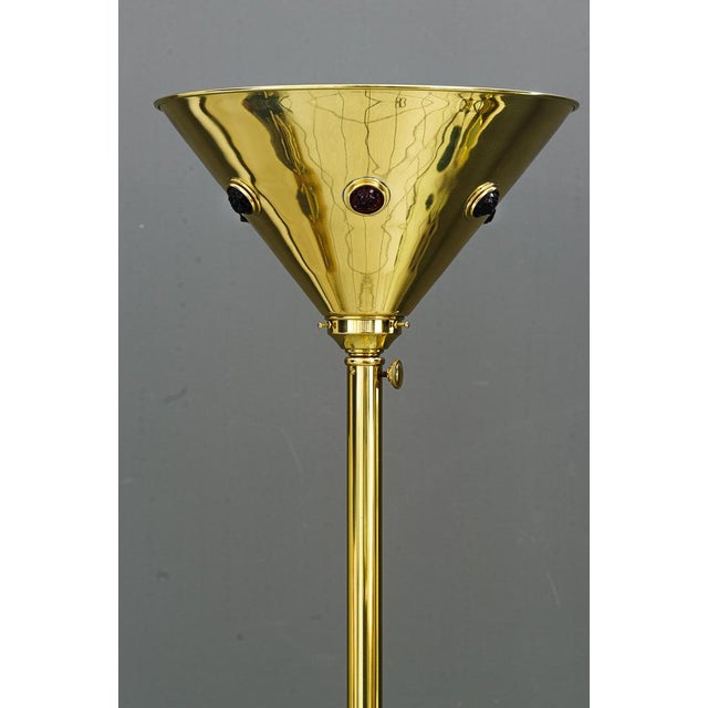 1920s Art Deco Floor Lamp, Vienna, 1920s For Sale - Image 5 of 17