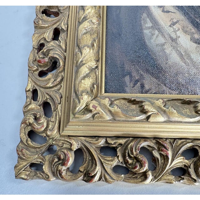 Original Stephen LeBailly Oil Study – "Memory of Goya" in Gilded Frame For Sale - Image 4 of 6