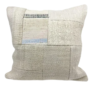 Masaomi Patchwork Hemp Pillow