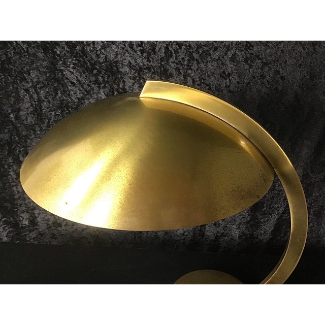Vintage Brass Desk Lamp by Egon Hillebrand for Hillebrand Lighting For Sale - Image 10 of 18