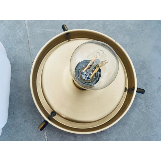 Opal Glass Ceiling Wall Light from Peill & Putzler, 1960 For Sale - Image 17 of 18