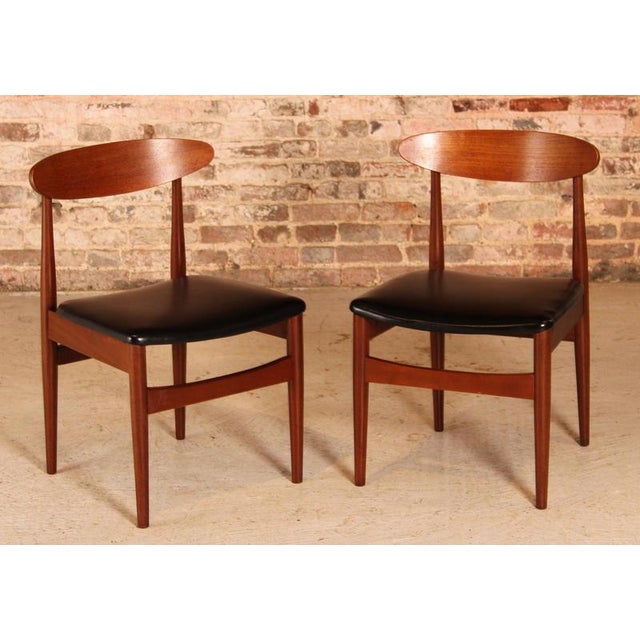 Mid-Century Teak Dining Chairs from Jentique, 1960s, Set of 4 For Sale - Image 3 of 11