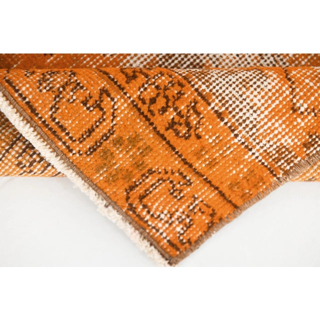 Vintage Handmade Rug in Wool For Sale - Image 10 of 12