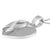 .925 Sterling Silver 1/10 cttw Diamond Heart Pendant Necklace (H-I, I1-I2) For Sale - Image 4 of 5