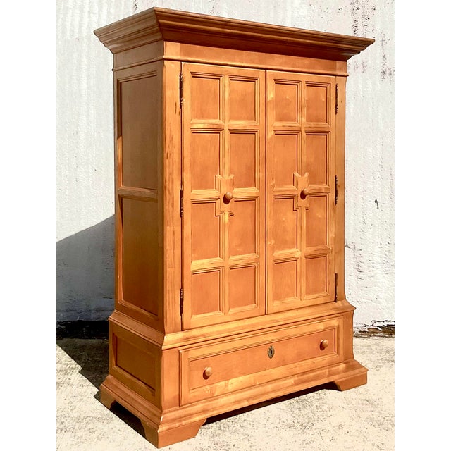 Vintage Drexel Heritage Millwork Armoire Chairish