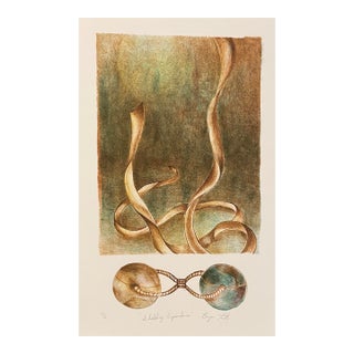 1990s Shedding Dependence Lithograph by Bryan Kite For Sale