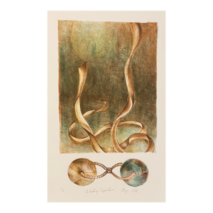 1990s Shedding Dependence Lithograph by Bryan Kite