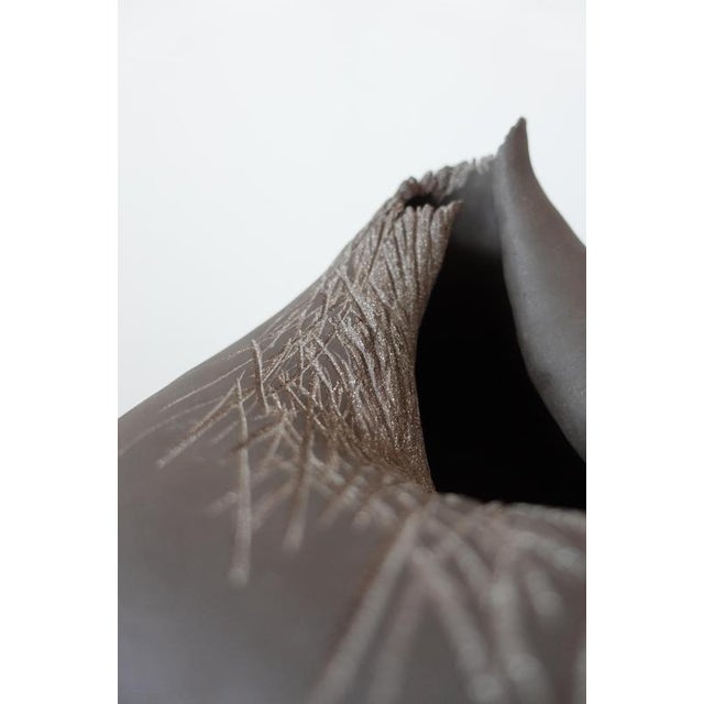 Vestiges I Sculptural Ceramic Vase by Audrey Vo Van For Sale - Image 13 of 18