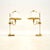 A smart and stylish pair of vintage Swedish brass and tole table lamps by Borens. We have recently imported them directly...