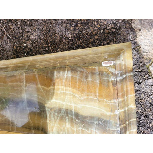 20th Century Faux-Marble Painted Tables, 1950s, Set of 2 For Sale - Image 3 of 13