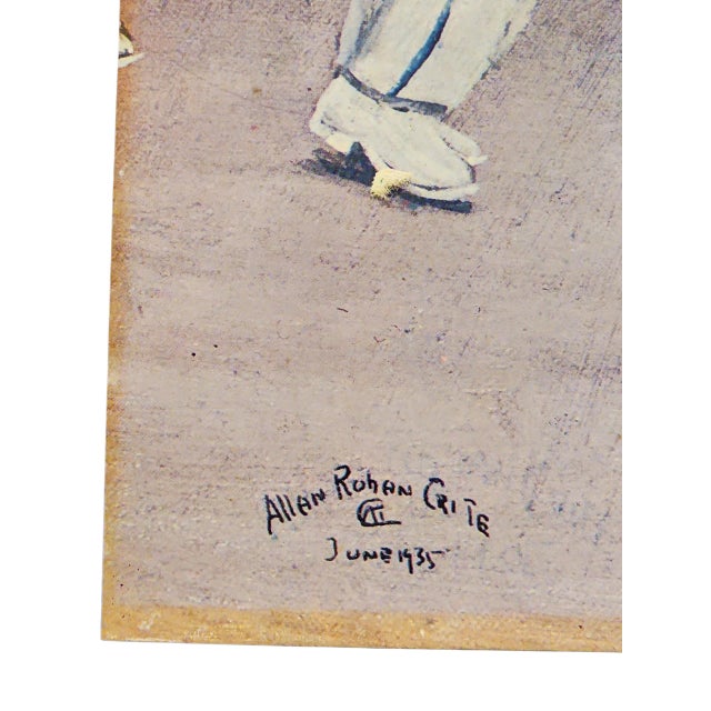 Realism Allan Rohan Crite 1960 Edition "Parade on Hammond Street" Print For Sale - Image 3 of 4