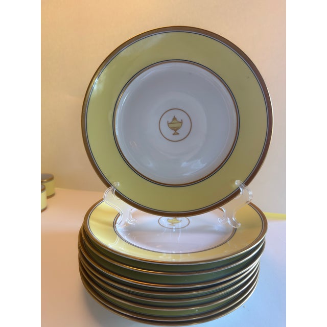 Richard Ginori “Impero Yellow” Porcelain Dinner Service for 9 — Neoclassical, Italy (46 Pieces). For Sale In New York - Image 6 of 12