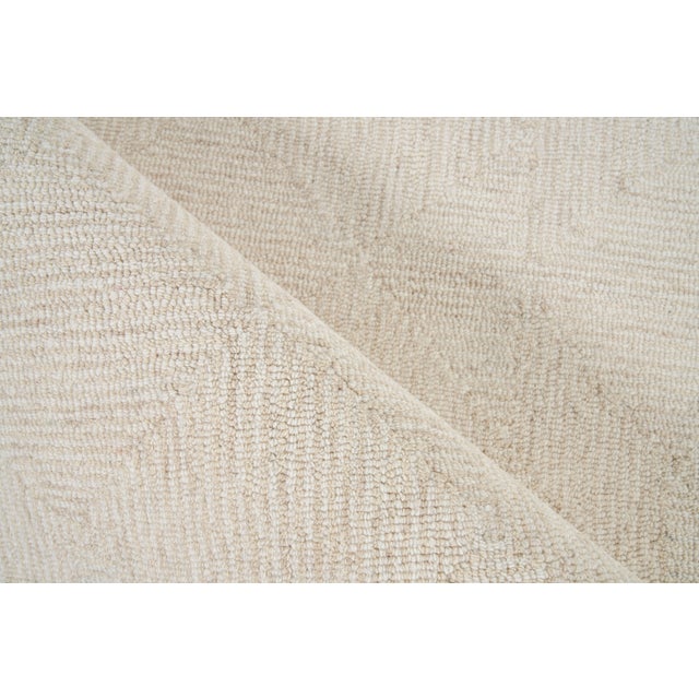Exquisite Rugs Exquisite Rugs Caprice Tufted New Zealand Wool & Cotton Beige/Ivory Rug-12'X15' For Sale - Image 4 of 7