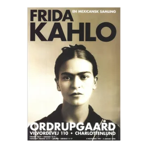 1997 Guillermo Kahlo 'Frida Kahlo (1932)' Photography Brown Denmark Offset Lithograph