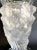Transparent Vintage Desna Czech Republic Crystal Nude Figures Vase For Sale - Image 8 of 13