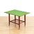 Brown Mid Century Teak Folding Bar Cart Card Table For Sale - Image 8 of 11