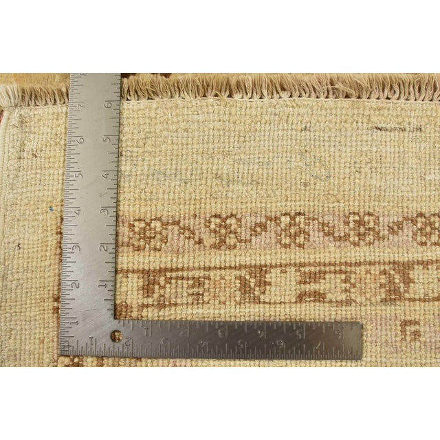 Ziegler Rug 8'11'' X 12'1'' Beige Wool Traditional Hand-Knotted Oriental Carpet For Sale - Image 12 of 12