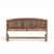 Vintage Thomasville Woven Rattan King Headboard For Sale - Image 4 of 17