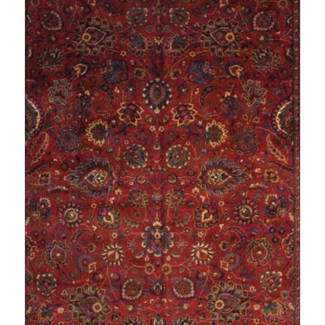 Mashad Floral medallion or allover design is one of the most representing categories of Persian carpets. Mashad rugs are...
