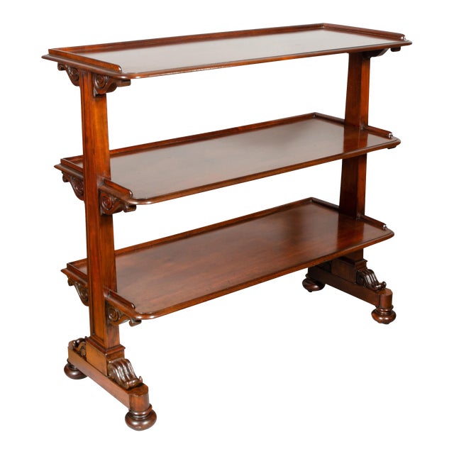 Regency Mahogany Trolley For Sale