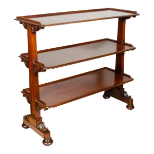 Regency Mahogany Trolley