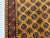 Golden Ochre Tribal Area Rug With Mori Gul Motifs, 3'11" X 5'10" For Sale - Image 14 of 15