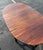 Brown Antique Elite Furniture Co Mahogany Gate Leg Drop Leaf Expandable Table For Sale - Image 8 of 16