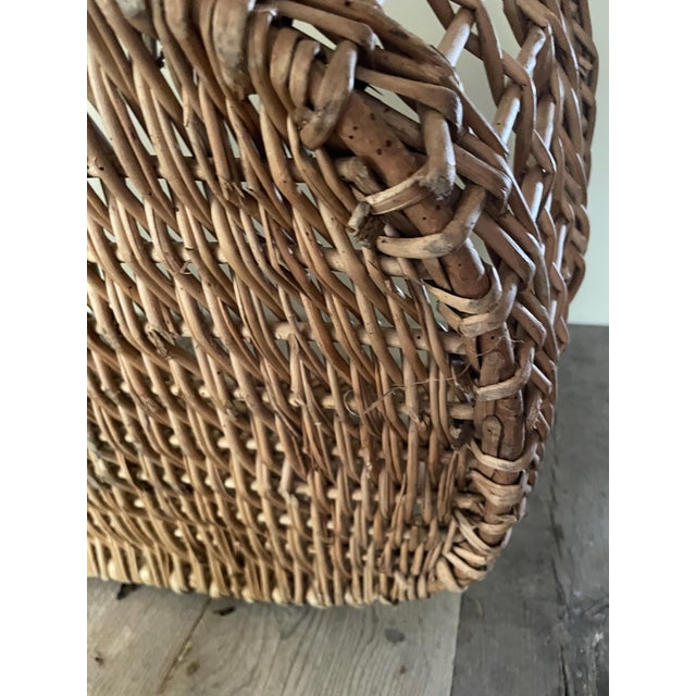 Basket with Large Handle, 1890s For Sale - Image 11 of 13
