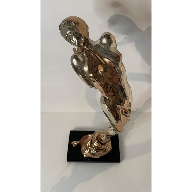Late 20th Century Signed Federico Carduna Bronze Sculpture Limited Ed. 278/500 For Sale - Image 10 of 14