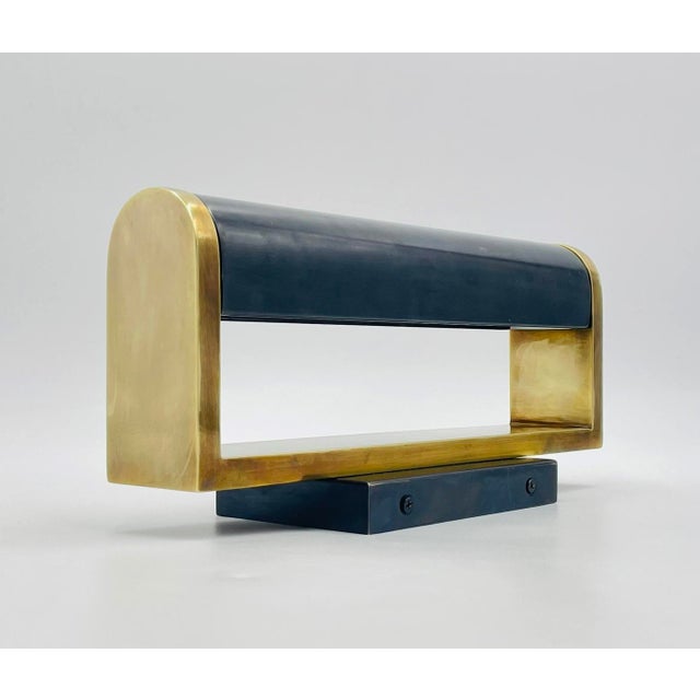 Metal Visual Comfort Thomas O’Brien “David” Wall Sconce Patinated Brass For Sale - Image 7 of 17