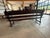 Antique Spanish Renaissance Revival Wood Hall Bench For Sale - Image 11 of 12