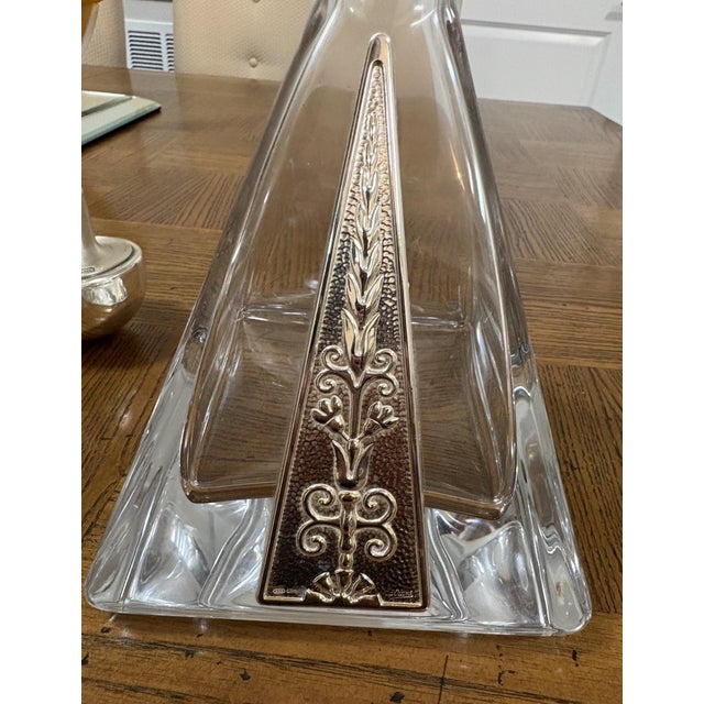 Mid 20th Century Mid 20th Century Ottaviani Italian Silver Decanter For Sale - Image 5 of 6