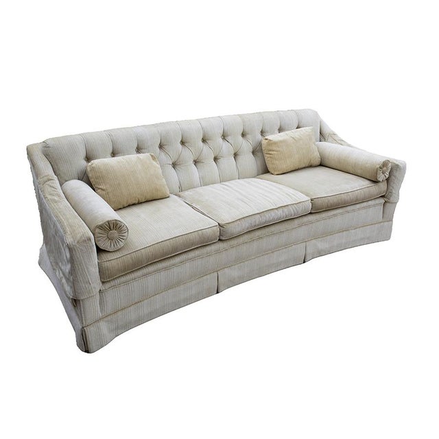 Vintage Henredon Hollywood Regency Sofa For Sale - Image 9 of 10