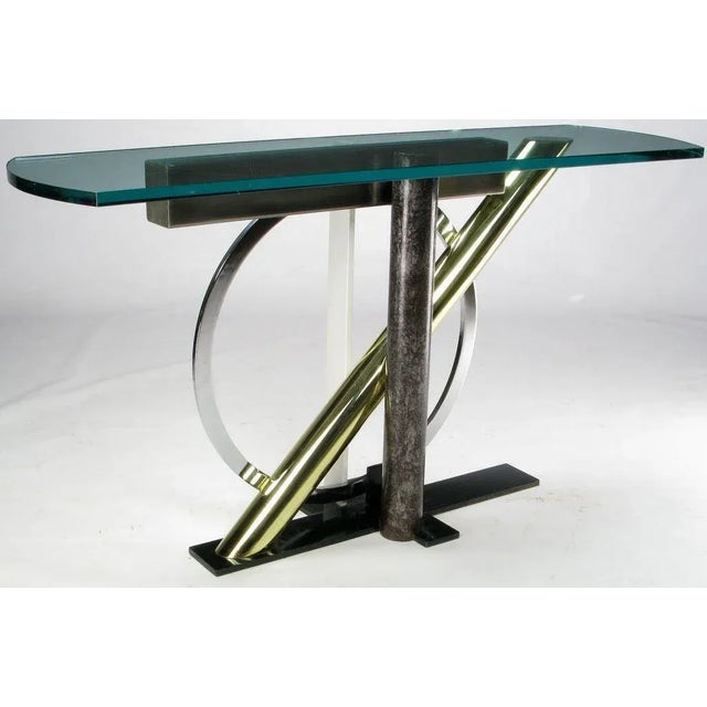 Modern Kaizo Oto for Design Institute America Console Table For Sale - Image 3 of 8