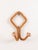 Audoux & minet coat rack france, circa 1950 rope h: 30 cm / w: 20 cm / d: 11 cm excellent overall condition. Some signs of...