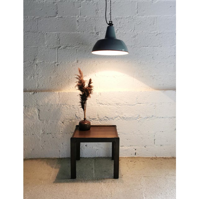 Vintage Industrial Pendant Lamp from S.E.M. Reluma, Belgium, 1930s For Sale - Image 9 of 10