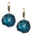 London Blue Quartz Earring For Sale