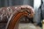Brown Late 20th Century Baker Furniture Stately Homes Tufted Brown Leather & Walnut Chatsworth Sofa For Sale - Image 8 of 15