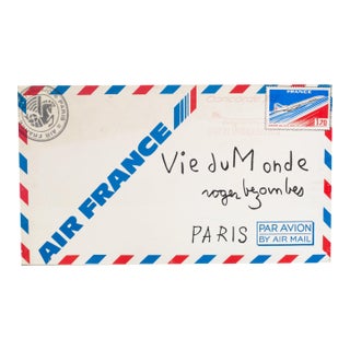 Vintage Concorde Air France Oversized Envelope For Sale