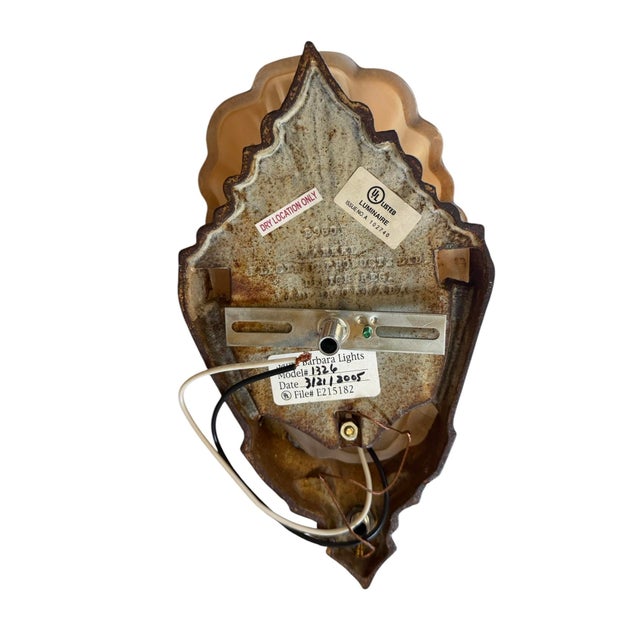 Art Deco 1920s Stamped Markel Art Deco Single Wall Sconce For Sale - Image 3 of 7