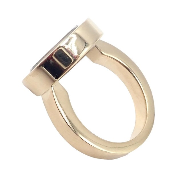 The Chopard 18k Yellow Gold Diamond Happy Spirit Ring Details: Metal: 18k Yellow Gold Weight: 16.7 grams Width at Top:...