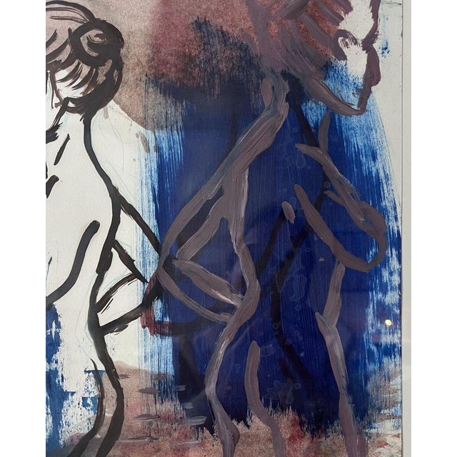 Amy Bessone, Nudes, 1970s, Mixed Media, Framed For Sale - Image 4 of 9