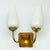 Vintage 2-Armed Wall Lamp in Brass, 1970s, in Very Good conditions. Designed 1970 to 1979 I have official proof of...