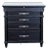 Aspen Home Nightstand With Four Drawers and Slide-Out Tray For Sale