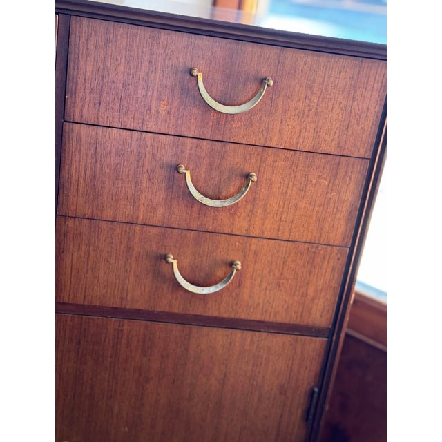 Mid-Century Modern Armoire by Meredew, 1960s For Sale - Image 4 of 11